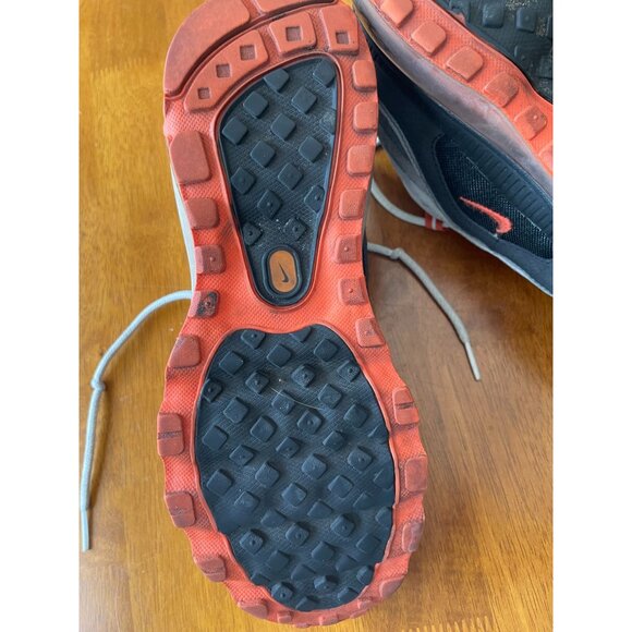 Nike Air Max Men's Sneakers Sz 6.5 Gray & Orange Vintage Vibes 2010 - Picture 13 of 16